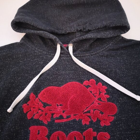 Genuine Roots Cabin Ladies Size Small Black Black Hoodie - Picture 6 of 13